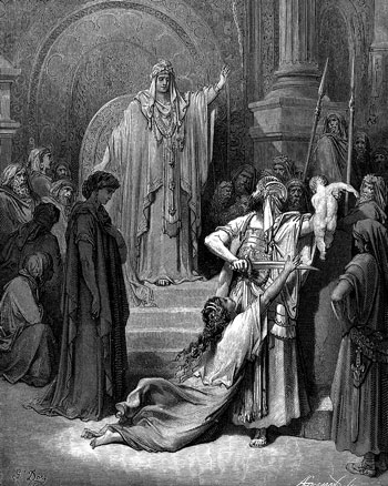 Ilustracija: Salomonovsko rješenje, Dore