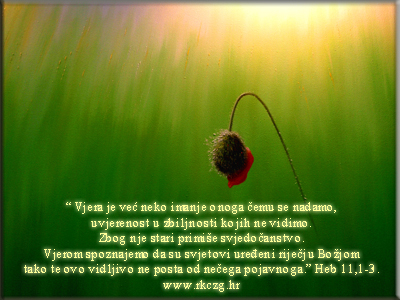 Ilustracija: Vjera - Heb 11,1-13.