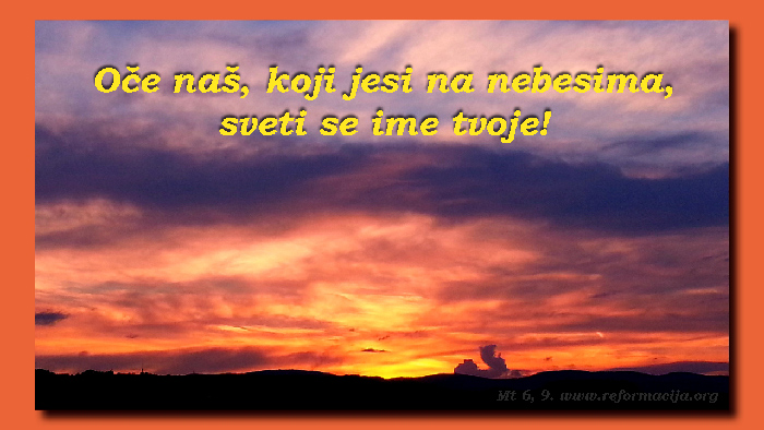 Molitva Gospodinova: Oče naš